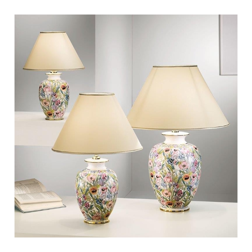Kolarz 0014.73 - Lampada da tavolo GIARDINO 1xE27/100W/230V