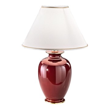 Kolarz 0014.74.7 - Tischleuchte BORDEAUX 1xE27/100W/230V