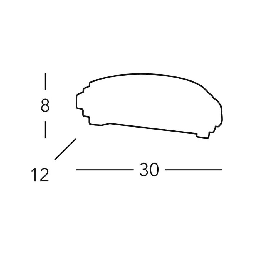 Kolarz 0290.61 - Applique STIEGEL 1xE27/60W/230V