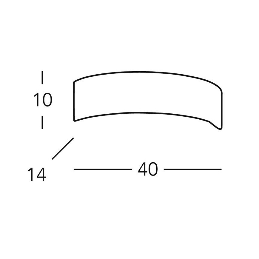 Kolarz 0291.61 - Applique ARCO 1xG9/48W/230V