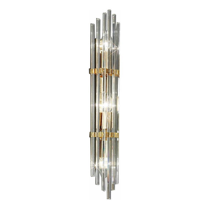 Kolarz 0342.63.3 - Wandleuchte ONTARIO 3xE14/40W/230V 60 cm 24K golden