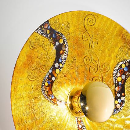 Kolarz 0365.61XL.V1.3 - Applique LUNA 1xE27/100W/230V 24K oro