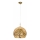 Kolarz 0392.31M.3.Al.Mu - Lampadario a sospensione con filo LUNA 1xE27/60W/230V 24K oro
