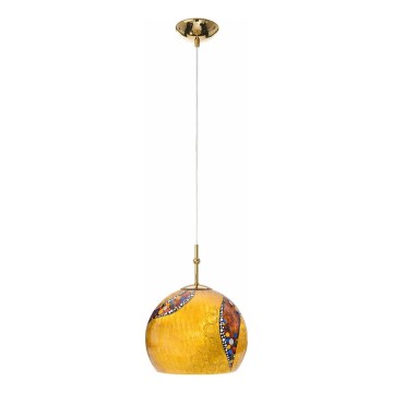 Kolarz 0392.31S.3.Ki.Au - Suspension filaire LUNA 1xE27/60W/230V 24K doré