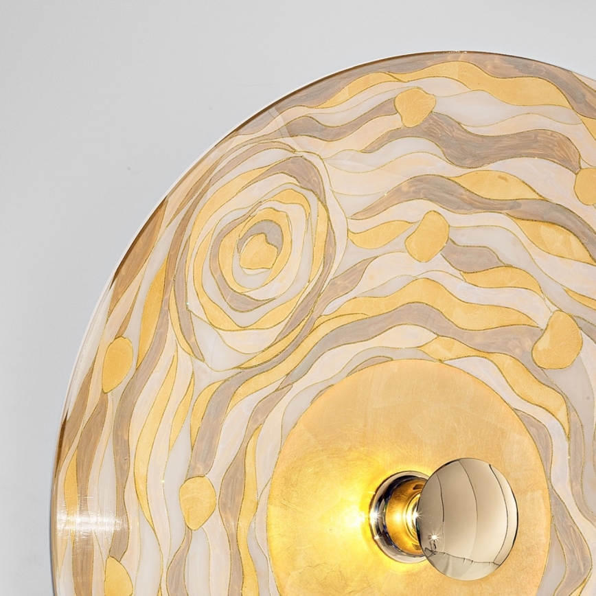 Kolarz 0415.61XL.3.Ch - Wandleuchte LUNA 1xE27/100W/230V 24K golden