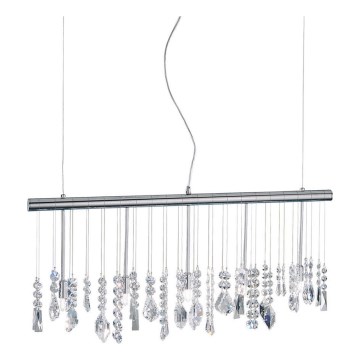 Kolarz 104.85.5 - Lampadario di cristallo a sospensione STRETTA 5xG9/40W/230V cromo lucido