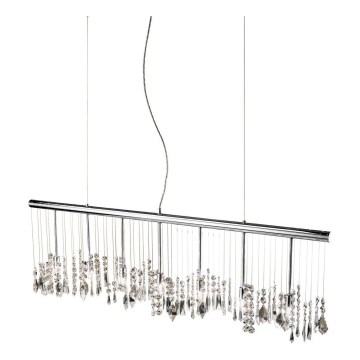 Kolarz 104.87.5 - Lampadario di cristallo a sospensione STRETTA 7xG9/40W/230V cromo lucido