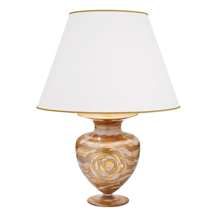Kolarz 1415.71M.CH - Lampada da tavolo ANFORA 1xE27/100W/230V 24K oro