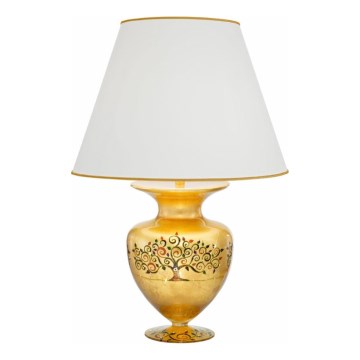 Kolarz 1417.71M.Mu - Lampada da tavolo ANFORA 1xE27/100W/230V 24K oro