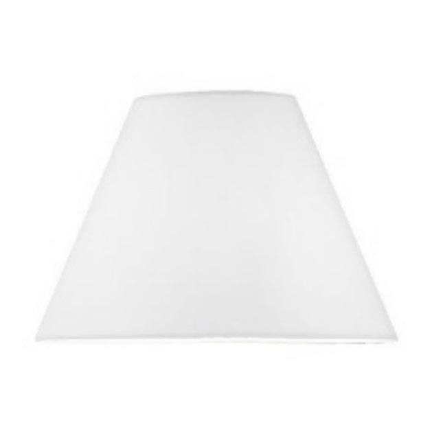 Kolarz 264.S03 - Paralume per lampada da tavolo, da terra e da parete HILTON E27 diametro 45 cm bianco