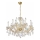 Kolarz 3149.88+4.3.KoT - Lampadario di cristallo a sospensione con catena MARIA LOUISE 12xE14/40W/230V 24K oro