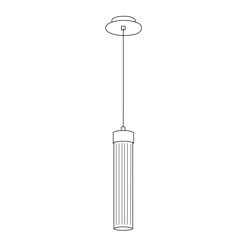 Kolarz 6009.30130 - Suspension filaire RAGGIO 1xE14/25W/230V 24K doré