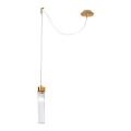 Kolarz 6009.30131 - Lampadario su filo RAGGIO 1xE14/25W/230V 24K oro
