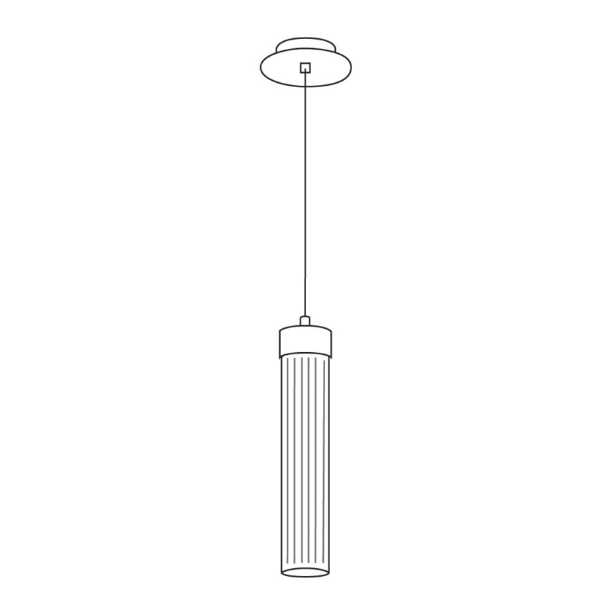 Kolarz 6009.30150 - Lampadario su filo RAGGIO 1xE14/25W/230V argento