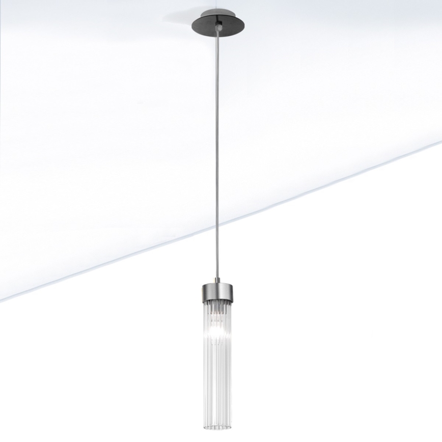 Kolarz 6009.30160 - Suspension filaire RAGGIO 1xE14/25W/230V matte chromé
