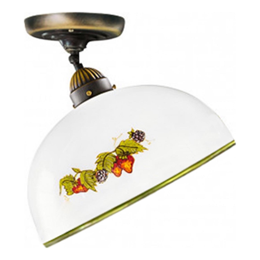 Kolarz 731.10.136 - Lampadario a plafone NONNA 1xE27/75W/230V diametro 30 cm uva/fragole