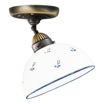 Kolarz 731.10.16 - Plafonnier NONNA 1xE27/75W/230V d. 20 cm bleu