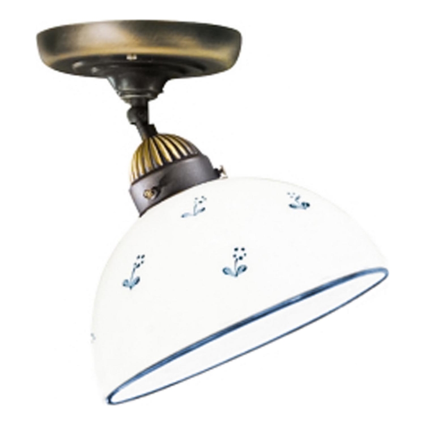 Kolarz 731.10.16 - Plafonnier NONNA 1xE27/75W/230V d. 20 cm bleu