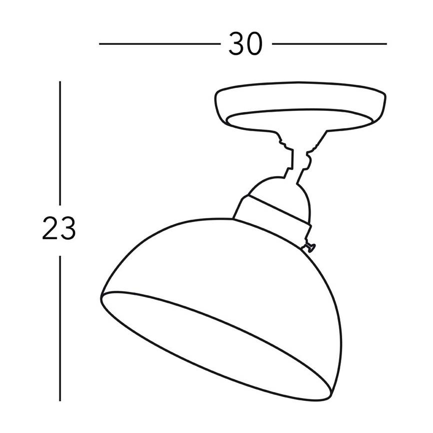 Kolarz 731.10.54 - Faretto NONNA 1xE27/75W/230V
