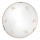 Kolarz 731.11.4.150 - Lampada da parete NONNA 1xE27/60W/230V Ø 30 cm a tema cervo in oro rosa
