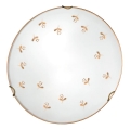 Kolarz 731.11.4.160 - Applique da parete NONNA 1xE27/60W/230V Ø 30 cm fiori, oro rosa