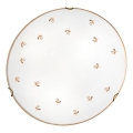 Kolarz 731.12.4.160 - Applique NONNA 2xE27/60W/230V Ø 40 cm con motivo floreale oro rosa