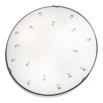 Kolarz 731.12.4.70 - Plafonnier NONNA 2xE27/60W/230V d. 40 cm vert