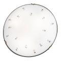 Kolarz 731.13.4.70 - Plafonnier NONNA 3xE27/60W/230V d. 50 cm vert