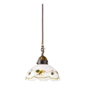 Kolarz 731.30.110 - Hängeleuchte an Kabel NONNA 1xE27/75W/230V Ø 20 cm weinrot
