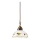 Kolarz 731.30.110 - Suspension sur câble NONNA 1xE27/75W/230V Ø 20 cm bordeaux