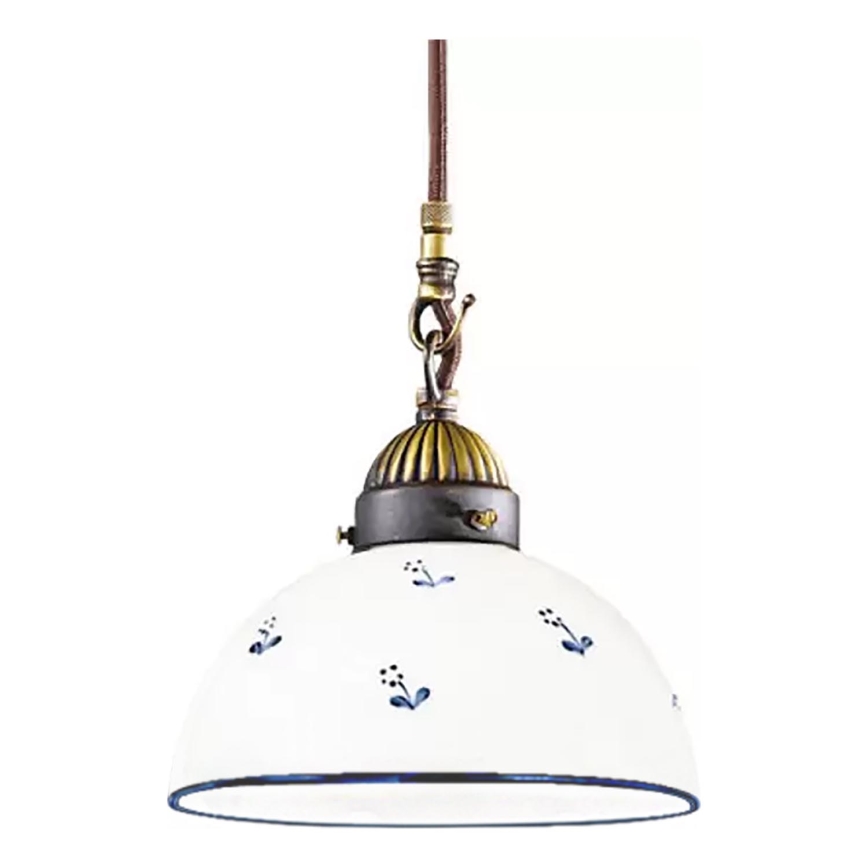 Kolarz 731.30.16 - Suspension filaire NONNA 1xE27/75W/230V d. 20 cm bleu