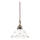 Kolarz 731.30.160 - Suspension sur câble NONNA 1xE27/75W/230V Ø 20 cm, motif floral, finition or rose