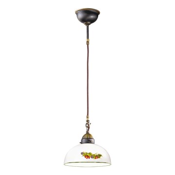 Kolarz 731.32.139 - Lampadario a sospensione con filo NONNA 1xE27/75W/230V diametro 36 cm uva/fragole