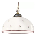 Kolarz 731.32.77 - Suspension filaire NONNA 1xE27/75W/230V d. 36 cm rouge