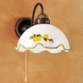 Kolarz 731.61.116 - Applique murale NONNA 1xE27/75W/230V à motif citrons