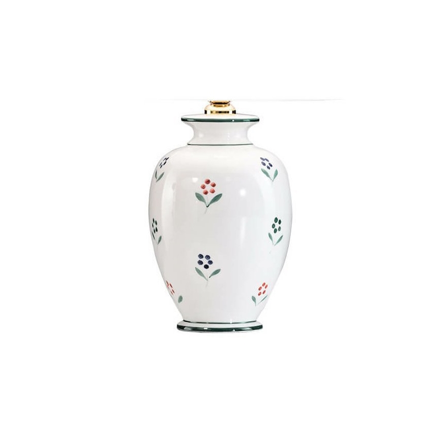 Kolarz 731.70K - Lampada da tavolo  NONNA 1xE27/100W/230V bianca