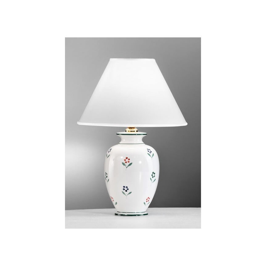 Kolarz 731.70K - Lampe de table NONNA 1xE27/100W/230V blanc