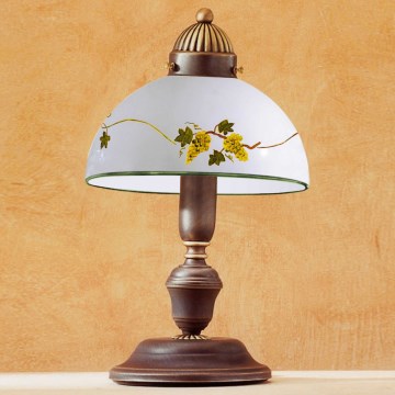 Kolarz 731.73.122 - Lampada da tavolo NONNA 1xE14/60W/230V uva