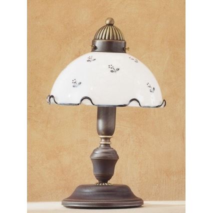 Kolarz 731.73.17 - Lampada da tavolo NONNA 1xE27/75W/230V blu