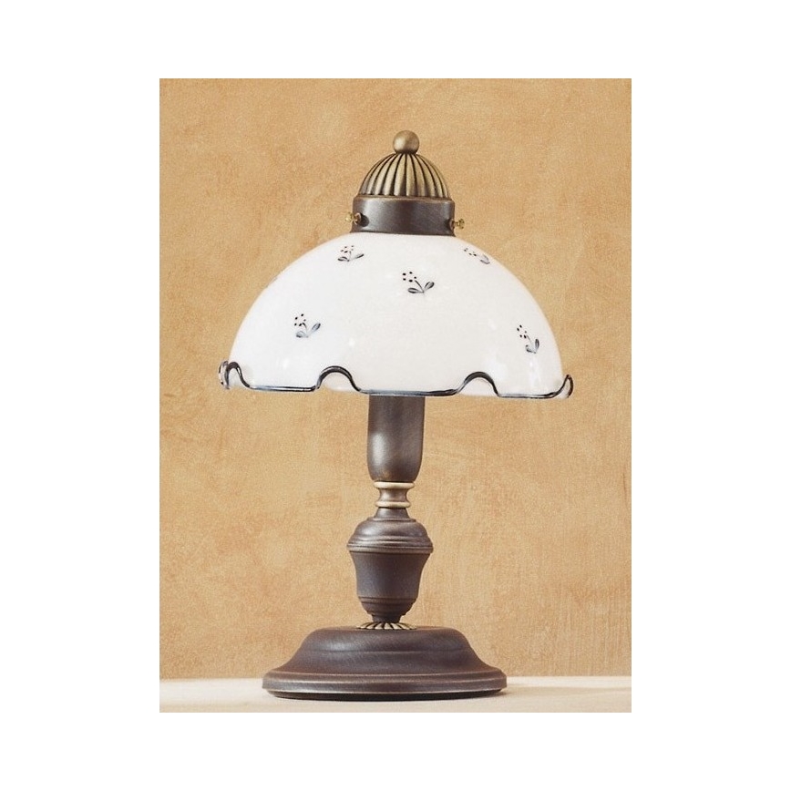 Kolarz 731.73.17 - Lampada da tavolo NONNA 1xE27/75W/230V blu