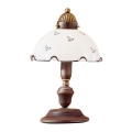 Kolarz 731.73.17 - Tischlampe NONNA 1xE27/75W/230V blau