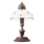 Kolarz 731.73.170 - Lampada da tavolo NONNA 1xE27/75W/230V con motivo floreale, finitura oro rosa