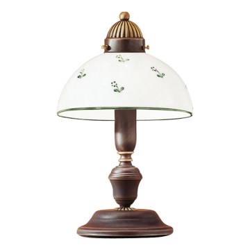 Kolarz 731.73.20 - Tischlampe NONNA 1xE27/75W/230V grün