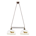 Kolarz 731.82.136 - Hängeleuchte NONNA 2xE27/75W/230V Trauben/Erdbeeren