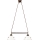 Kolarz 731.82.150 - Lampadario a cavo NONNA 2xE27/75W/230V cervo oro rosa