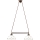 Kolarz 731.82.160 - Pendelleuchte mit Seilabhängung NONNA 2xE27/75W/230V, Blüten, Roségold