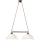 Kolarz 731.82.161 - Pendelleuchte mit Drahtseilaufhängung NONNA 2xE27/75W/230V mit Blumenmotiv, Roségold
