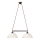 Kolarz 731.82.171 - Suspension sur câble NONNA 2xE27/75W/230V, motif floral, finition or rose