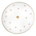 Kolarz 731.U13.4.160 - Applique da parete NONNA 3xE27/60W/230V Ø 42 cm, motivo floreale, finitura oro rosa