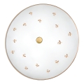 Kolarz 731.U14.4.160 - Applique da parete NONNA 4xE27/60W/230V Ø 54 cm, decorazione floreale, oro rosa